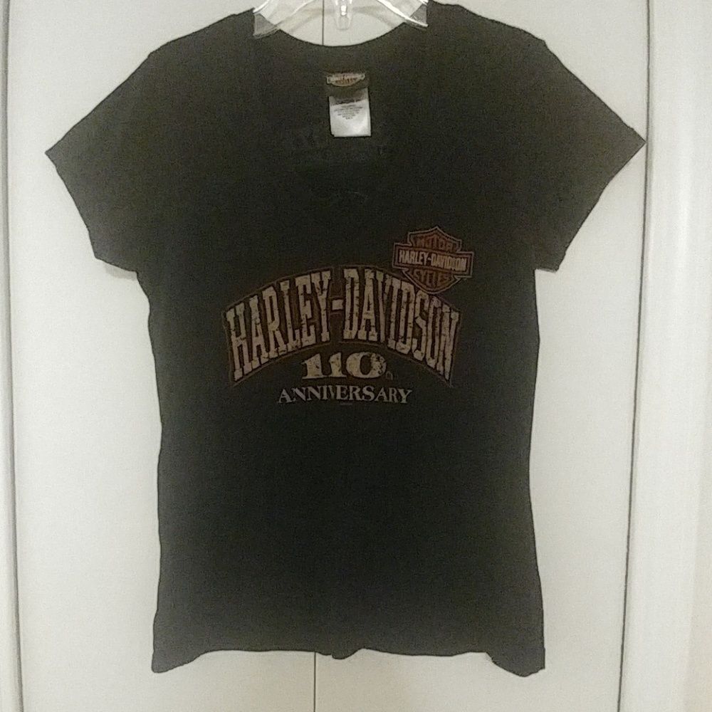 Harley Davidson‎ Anniversary Short Sleeve T-Shirt Size S